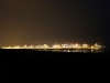 Bremerhaven Containerterminal Nachtbild