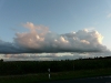Stimmungsbild Wolken Sonnenuntergang