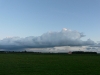 Stimmungsbild Wolken Sonnenuntergang