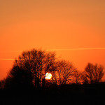 Sonnenuntergang Spieka Neufeld