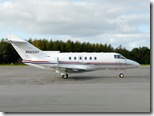 Nordholz Hawker Beechcraft Hawker 750 N666NF