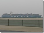 Cuxhaven Schiff CMA CGM VELA