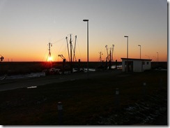 Sonnenuntergang Spieka