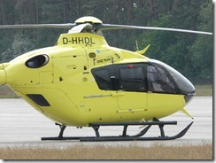 Nordholz Zivilflugplatz D-HHDL Eurocopter EC135P2 (0460), ex EC-KKF