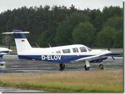 Zivilflugplatz Nordholz Piper PA-32RT-300T Turbo Lance II D-ELOV