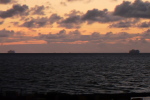 Queen Mary 2 und Queen Elisabeth vor Cuxhaven