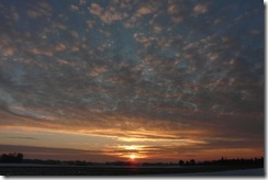 Sonnenuntergang am 13.12.2012