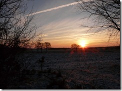 Sonnenaufgang im Midlumer Moor