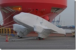 De Havilland Dragon Rapide Bremerhaven Hafen Verladung