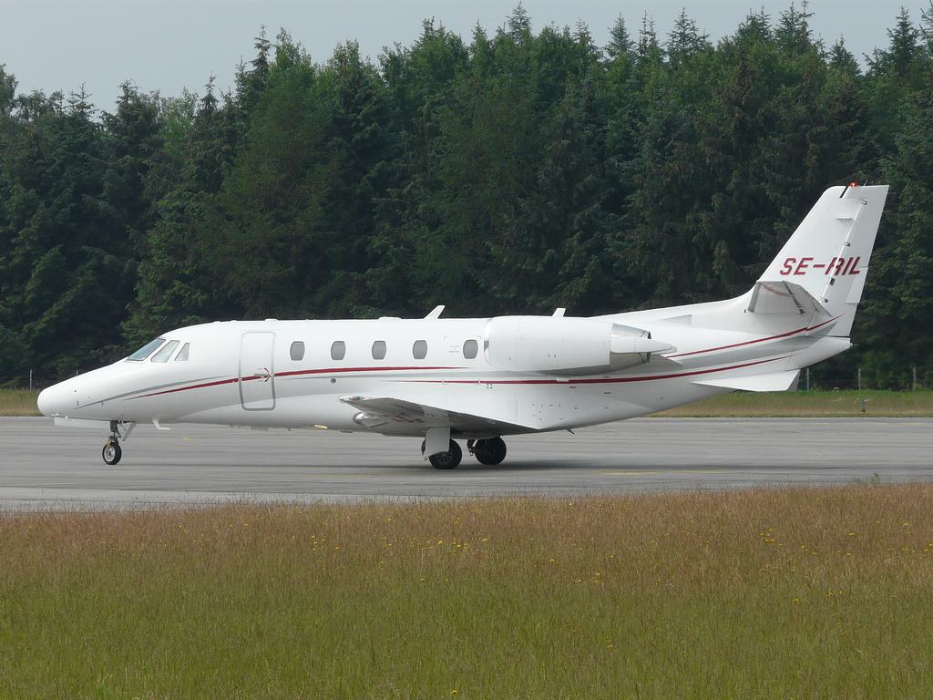Nordholz Zivilflugplatz Cessna 560XL Citation XLS SE-RIL Waltair