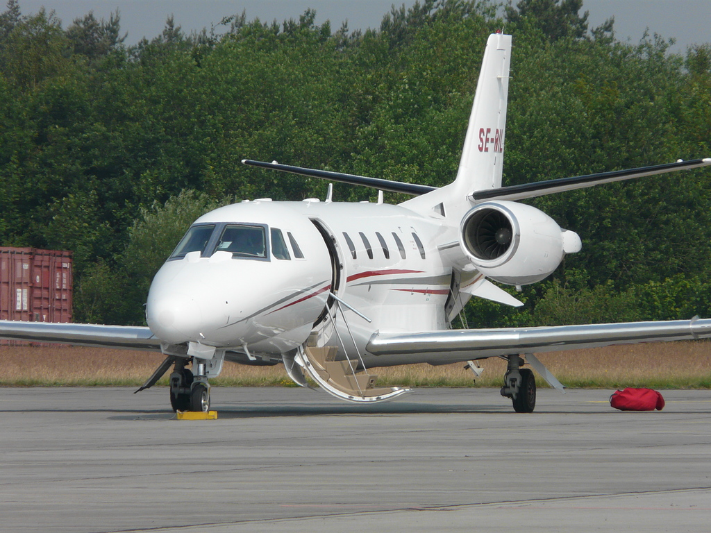Nordholz Zivilflugplatz Cessna 560XL Citation XLS SE-RIL Waltair